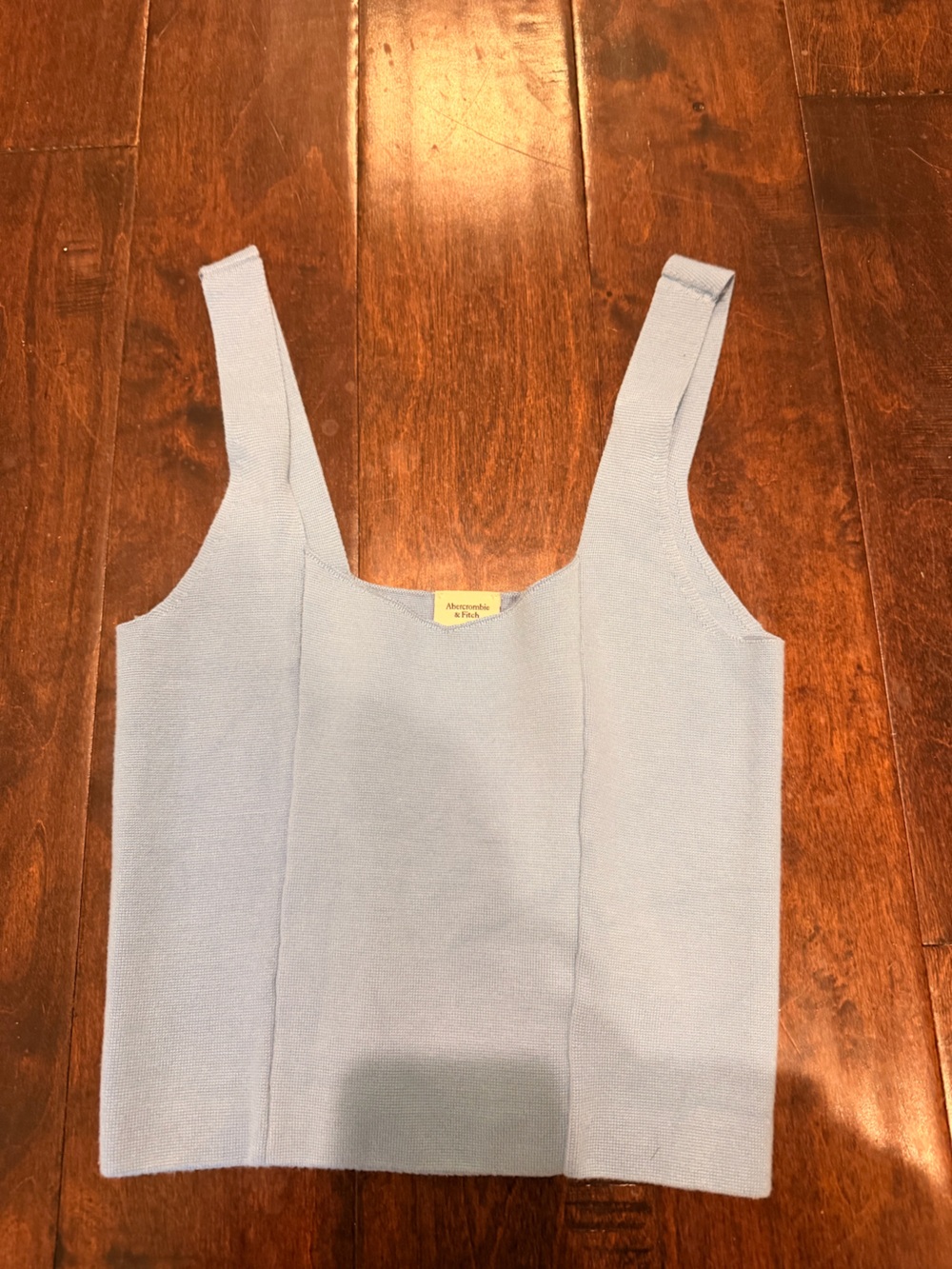 Abercrombie & Fitch Sky Blue Knit Tank